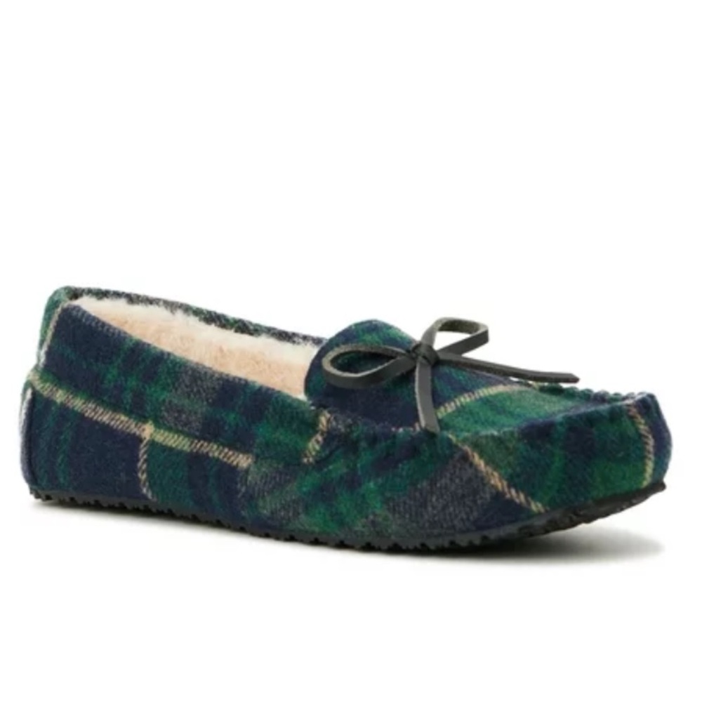 Joyspun Women's Plaid Moccasin